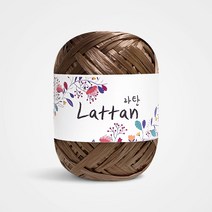 울클럽 라탄 뜨개실 라피아실 40g 1볼, 35번 (유광), 1개