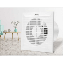 AIRMATE 화장실 환풍기 욕실팬 강력 저소음, 4) 8인치 180-200mm 대풍량