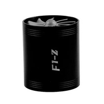 자동차 양면 터보 f1-z 흡입 차량 엔진 차저 전원 변환 액세서리 일반, 블랙