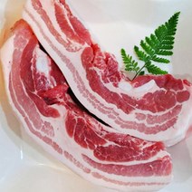 두께 통삼겹살 500g 칠레산 수입산 통바베큐 에어프라이어 수육용 스테이크, 2.5cm