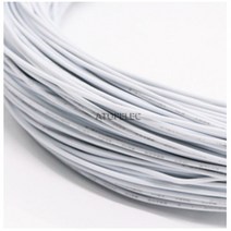 1M UL1015 24/22/20/18/16/14/12/10/8 AWG 600V PVC 주석 도금 구리 연선 케이블 검정/빨강/주황색/노랑/, 01 WHITE_08 10AWG