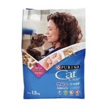 퓨리나 캣차우 컴플리트 고양이 사료, 1.5kg, 4개