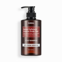쿤달 카페인 탈모샴푸 레몬버베나향, 500ml, 5개