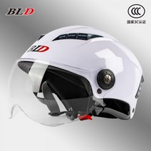 BLD 베일리 3C 인증 여름 여성 남성 자외선 차단 사계절 헬멧 배달 오토바이 스쿠터 바이크 라이딩 헬멧, B