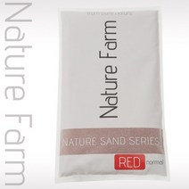 네이처팜 네이처 샌드 적사 노멀 4kg (0.3-0.8mm), 레드, 3개