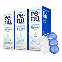 바슈롬 리뉴 후레쉬 + 렌즈케이스, 500ml, 60개