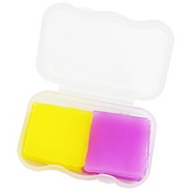 블링블링 보석십자수도구, 2색사각고체풀-노랑보라