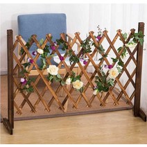 방부목 울타리 데코 슬라이딩 울타리 펜스 휀스 대문, 높이 90CM