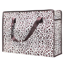 타포린백 소형(29mX20cmX9cm) 두터운원단 심플한디자인, 레오파드