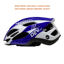 핼멧 사이클링 CYCABEL 초경량 일체형 헬멧 MTB 도로 라이딩 안전 모자 자전거, WX0312 Blue+L 5861CM