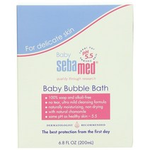 sebamed 세바메드 버블 목욕 18.2 ml(6.8 액량 온스) - 의 민감한 피부에 가장 적합 - 습진 - 건선