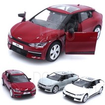 기아 EV6 전기차 국산 미니카 풀백 다이캐스트 피규어, EV6전기차(그레이)