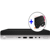 HP 미니PC i5-8500T 16GB 256GB SSD Win10(Renew제품), A