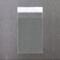 (대량 ) OPP 봉투 16 X 23cm+4cm (1200장) 접착 포장 비닐 66가지 사이즈 투명 접착식 오피피