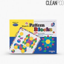 필수템 추천h17 마그네틱 패턴블록 176pcs(MRMP-013) A4매쓰보드포함필수 잇템