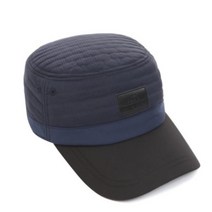 아이더 겨울모자 블록패딩 네이비 DMW20C06N4, 60