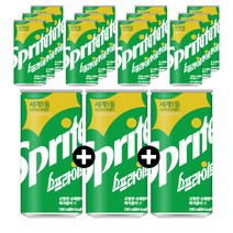 스프라이트 캔, 18개, 190ml