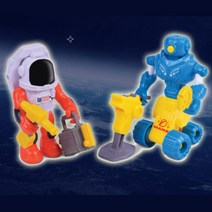 우주탐사 놀이 우주조종사 로봇 친구아기 조카선물