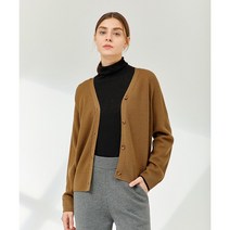 [세컨스킨] 보라끌레르 = 울100 니쥬 가디건 ABWFW1001