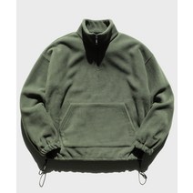 TWN 밀크믹스 플리스 아노락 연카키 YMMT3257 Milk Mix Fleece Anorak Lightkhaki YMMT3257