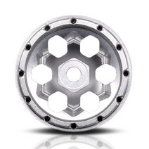 Orlandoo헌터 18mm 알루미늄 합금 휠 허브 및 OP 태블릿 클램프 132 Orlandoo Hunter RC 자동차 업그레이드 부품, Honeycomb Silver X4