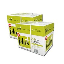 더블에이 하이플러스 A4용지 75g 2500매 2박스 두꺼운 에이포 더블A 고급 복사용지.., 1.단일옵션
