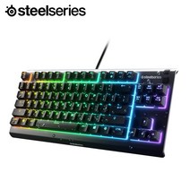 스틸시리즈 Apex 3 TKL 저소음 게이밍 키보드 (정품)