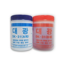 대광 산업용 에폭시 접착제 DK-31 1Kg 금속 도자기 타일접착 다용도