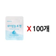 도루코 일회용 쉐이빙젤 3ml x 100개 쉐이빙 젤, 1개
