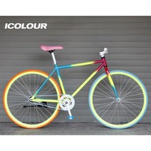 ( 픽시자전거 ) 26인치 입문용 픽시 바이크 30/40/60림 출퇴근 무단 자전거, 트로피카나 26인치-30림