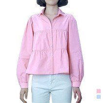 클레이스 러플블라우스