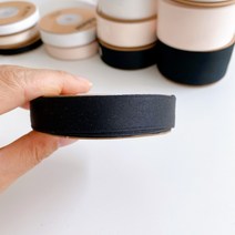 10yd 1롤 블랙 16mm폭 리본 공예 머리핀재료 헤어핀만들기 부자재 재료 diy 기본4, 상세페이지 참조