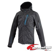 KOMINE JK-590 겨울용 방한 자켓 파카, BLUE CRUSH/BLACK