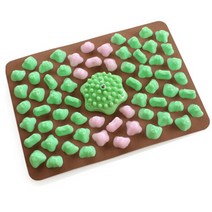 (국내생산) 효도선물 지압판 발바닥매트 2가지 타입, 2. 옥돌둥근형