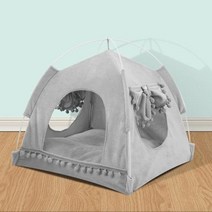 펫드라이룸 강아지 놀이 틀 케이지 바구니 고양이, Gray+M