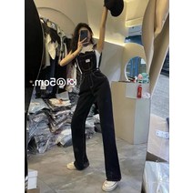 데님 여름 점프수트 청멜빵바지 한혜진 학생 오연수 수입 신세경 설인아 봄 박민영