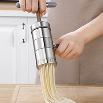 가정용 수동 제면기 면뽑기 스테인레스 라멘 칼국수, 상세이페이지 참고, 면 5종