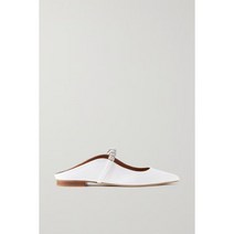 [정품] MALONE SOULIERS 말론슐저 벨라 크리스털 장식 그로그랭 포인트 토 플랫 [관부과세포함]