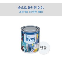 KCC 숲으로 올인원 0.9L 조색가능 (반광) 친환경 다용도 만능페인트 하나로 모든곳 해결가능 (철재하도없이가능 벽지 방문 플라스틱 목재 비철금속까지 가능), 61