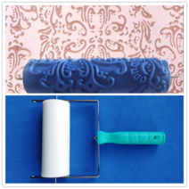 벽 패턴에 대 한 페인트 롤러 장식 도구 7 