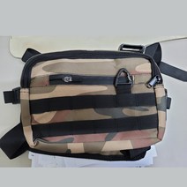 캠핑쇼우 레드라벨 스포츠 체스트백, 브라운카모
