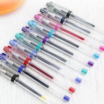 동아 파인테크 캡 0.25 0.3 중성펜 잉크펜, 0.3mm-주황(10)