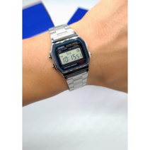 Casio 메탈 전자시계 158A