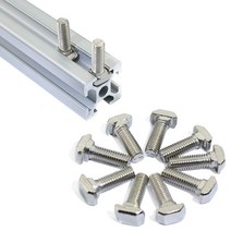 50/30/20 PCs 유럽 표준 M5 T 유형 너트 패스너 알루미늄 프로파일 용 커넥터 2020 헤드 나사 볼트, 13 M5x25 20PCs