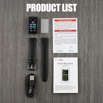 Unbranded ECG PPG 심박수 스포츠 동물 열 혈액 산소 모니터 스마트 워치 E600 미국, Leather
