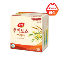 조은마켓 온가족이 즐기는 구수한맛~동서 루이보스 보리차 50티백 매일 마시는 물 식수, 75g, 19개