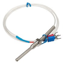 FTARP09 PT100 유형 1m PTFE 케이블 50mm 프로브 헤드 RTD 온도 센서 1/4 3/8 1/2 인치 M6 M8 M12 M20 M27, [09] M27 2