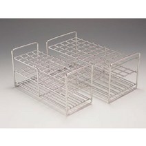 ACE 스텐선 시험관대 스테인리스 시험관랙 스텐 시험관, 16mm 50hole