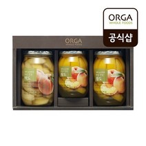 올가 복숭아 병조림 선물세트 1200g, 없음