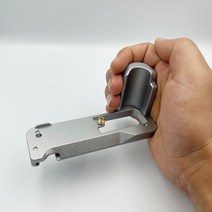 삼각대 플레이트 퀵릴리즈 퀵슈 L수직 퀵 릴리스 플레이트 QR 카메라 홀더 브래킷 소니 ZV1 zv-1 Arca-Swis, 02 라이트 그레이